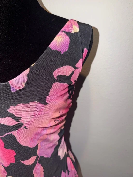 AFRM Los Angeles Pink Marble Bloom Maxi - Picture 4 of 7